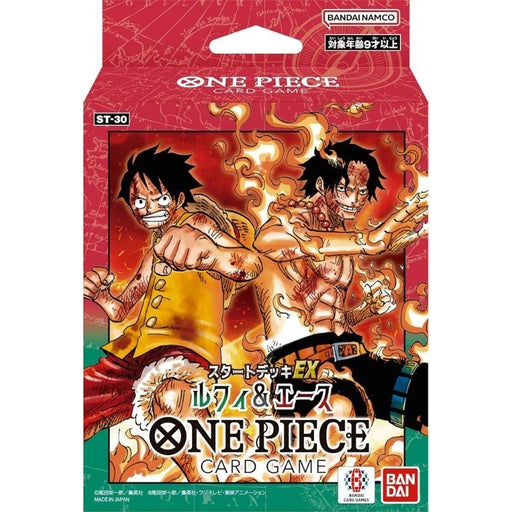 one piece tcg starter deck BANDAI One Piece Card Game Luffy & Ace Starter Deck ST-30 TCG JAPAN OF — ToysOneJapan