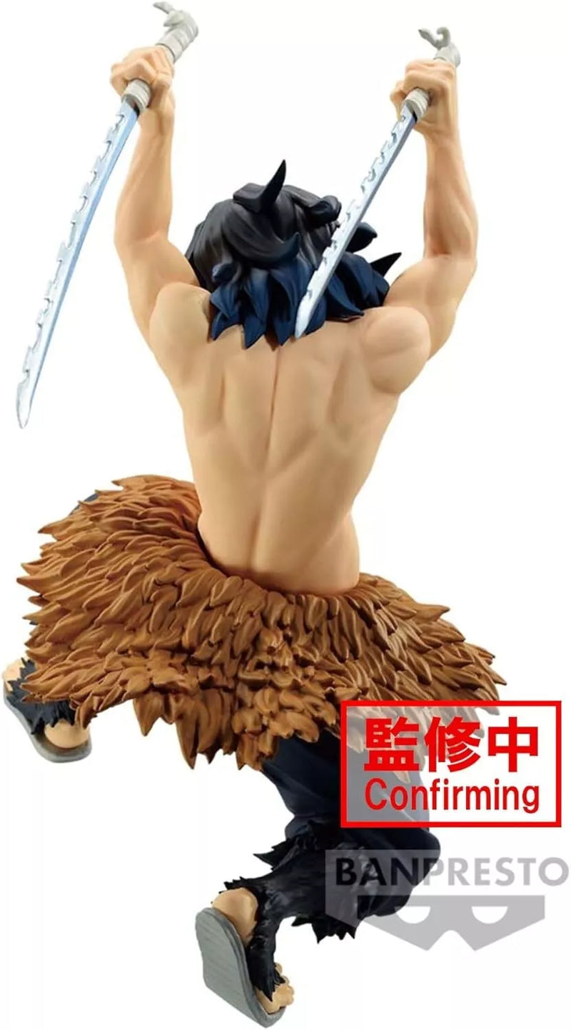 Banpresto VIBRATION STARS Demon Slayer Inosuke Hashibira Figure JAPON OFFICIEL