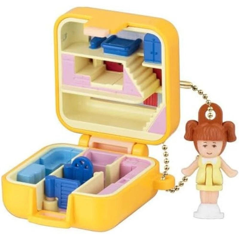 BANDAI Polly Pocket Miniature Charm 2 Complete Set Capsule Toy JAPAN OFFICIAL