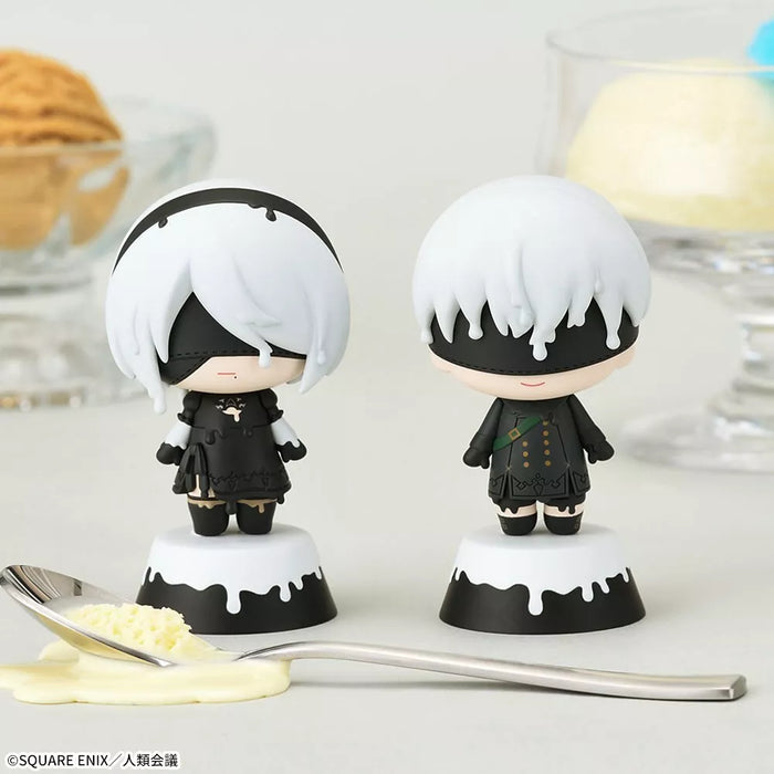 Sega minúsculas derretidas mini Figura Vol.1 Nier: Automata ver1.1a 2b 9s 2 Conjunto Japão