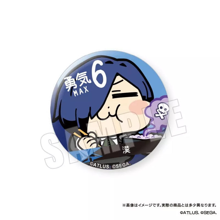 Persona 3 Reload Protagonist x Bkub Tin Badge Complete Set JAPAN OFFICIAL