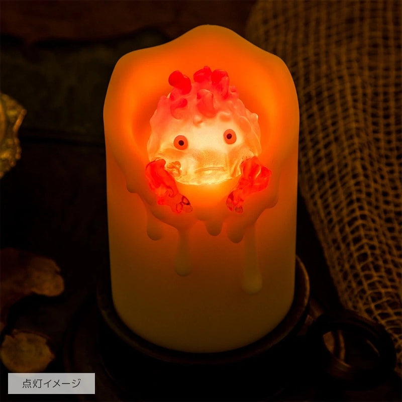 Benelic Studio Ghibli Howl's Moving Castle Calcifer Candle Light JAPAN OFFICIAL