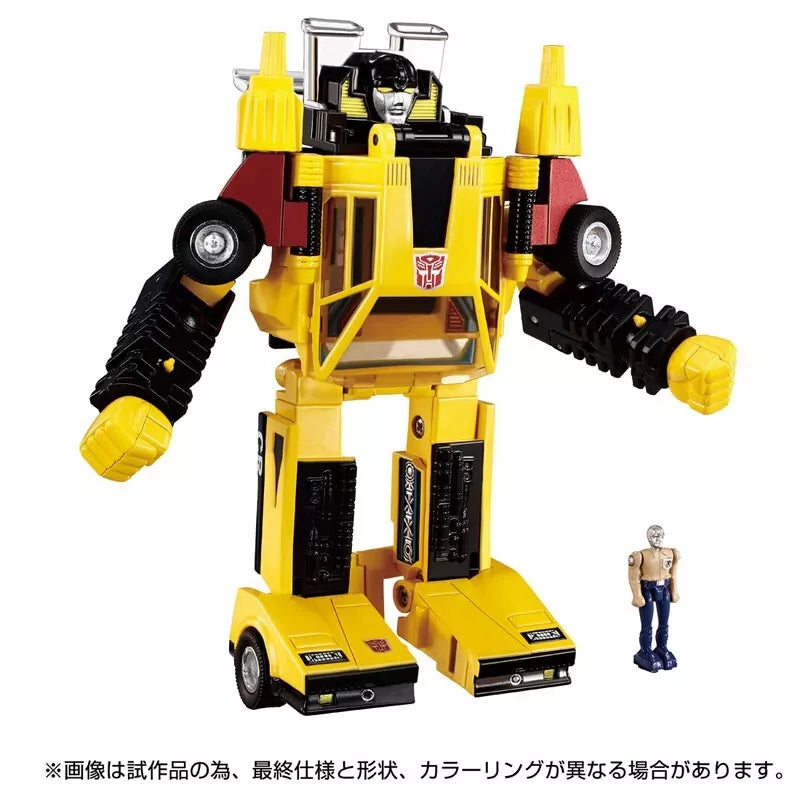 Takara Tomy Transformers Missing Link C-05 Sunstreaker Figura de acción JAPÓN