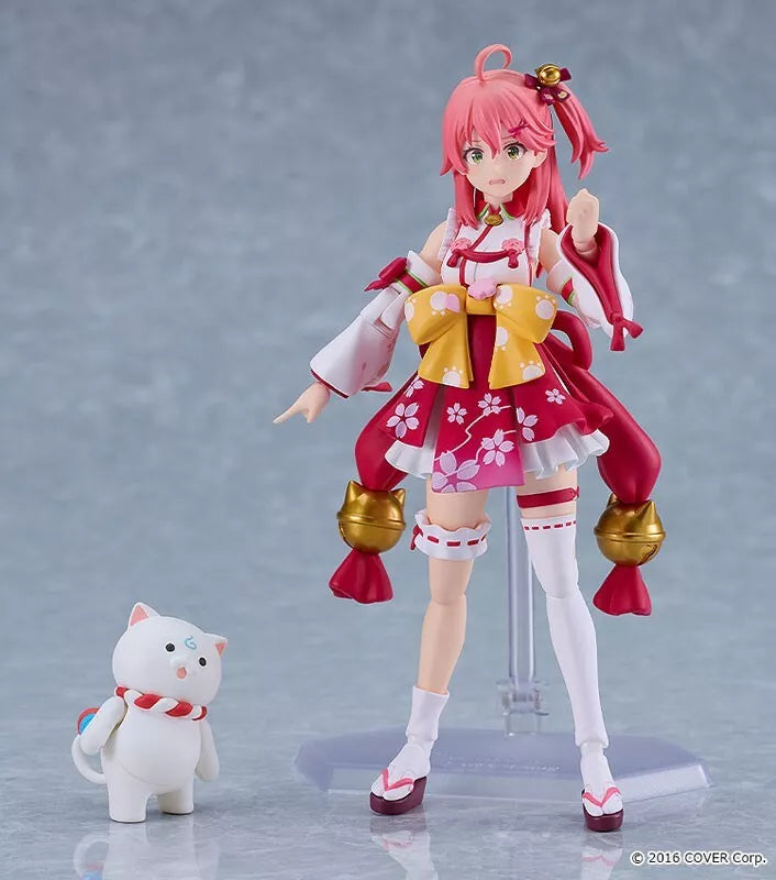 figma Hololive Production Sakura Miko Action Figure JAPÃO OFICIAL