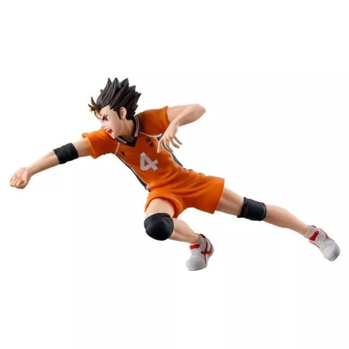 Banpresto haikyu !! Posando Figura Yu Nishinoya Japão OFFICIAL