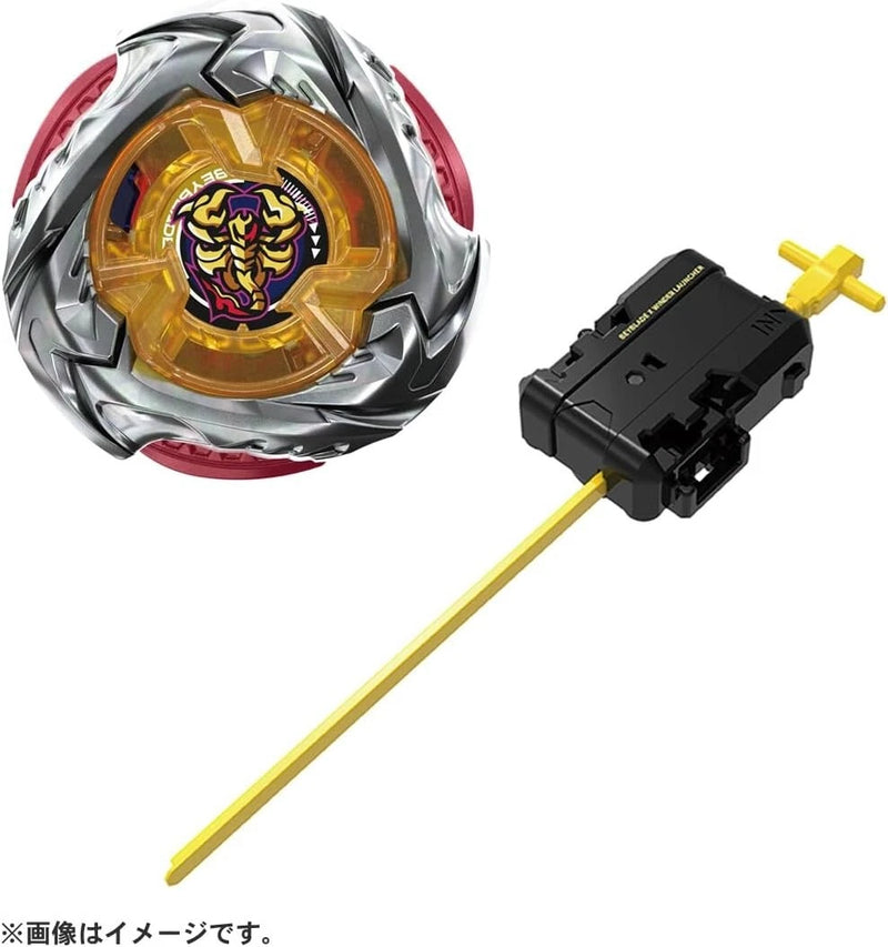 Takara Tomy Beyblade X UX-14 Starter Scorpio Spear 0-70Z JAPÃO OFICIAL