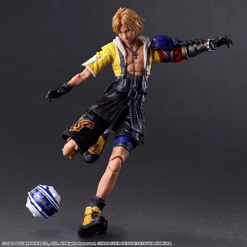 Square Enix Final Fantasy X PLAY ARTS Kai Tidus Action Figure JAPAN OFFICIAL