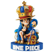 One Piece World Collectable Figure Monkey.D.Luffy Base Shop Limited Blue Ver.