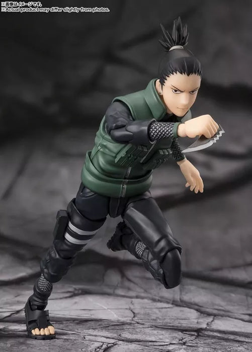 BANDAI S.H.Figuarts NARUTO Shippuden Shikamaru Nara Action Figure JAPAN OFFICIAL