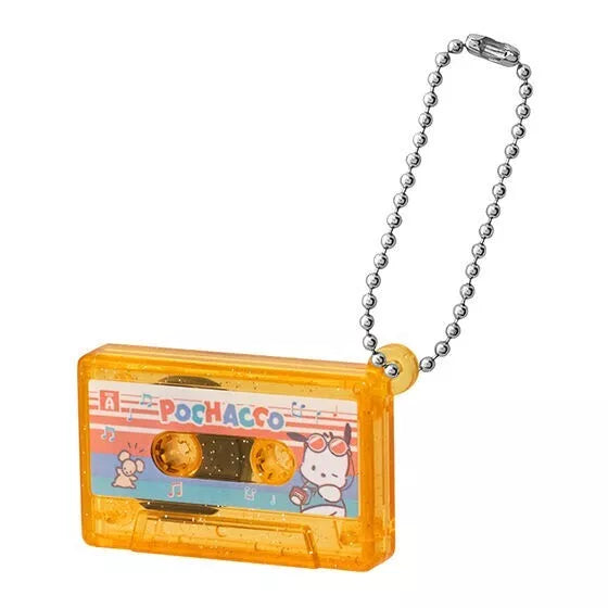 Juego de encanto de cinta de cassette de los personajes de Bandai Sanrio de 8 Cápsulas Capsule Japón