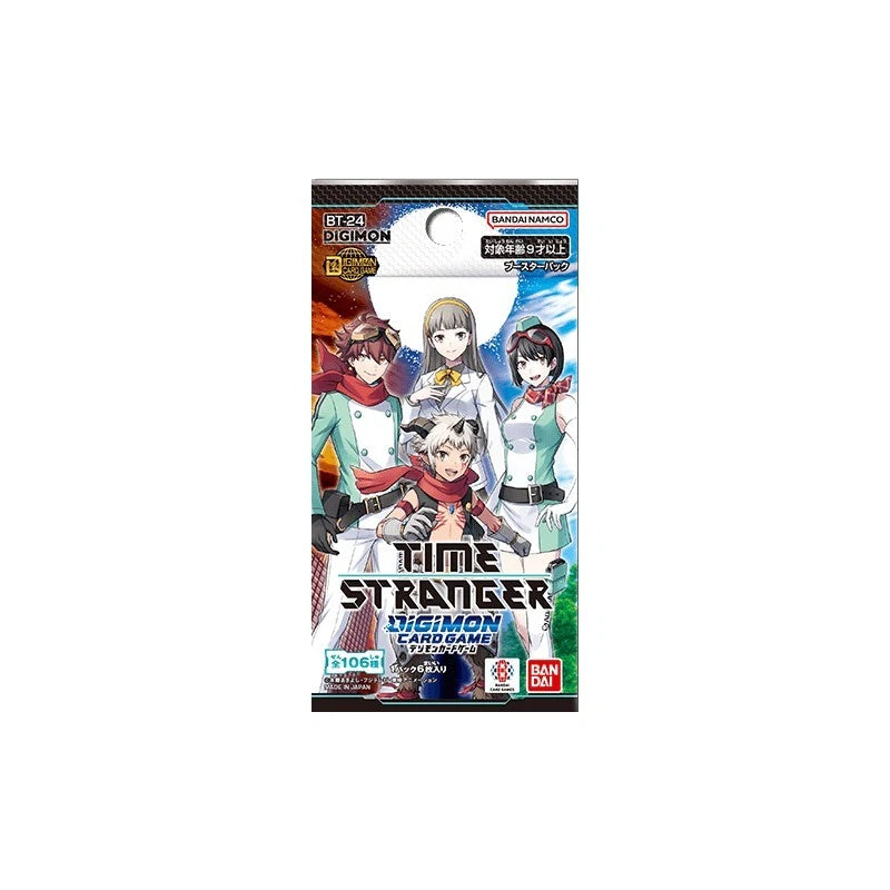 BANDAI Digimon Card Game Time Stranger BT-24 Booster Pack Box TCG JAPA ToysOneJapan BANDAI Digimon Card Game Time Stranger BT-24 Booster Pack Box TCG JAPA ToysOneJapan