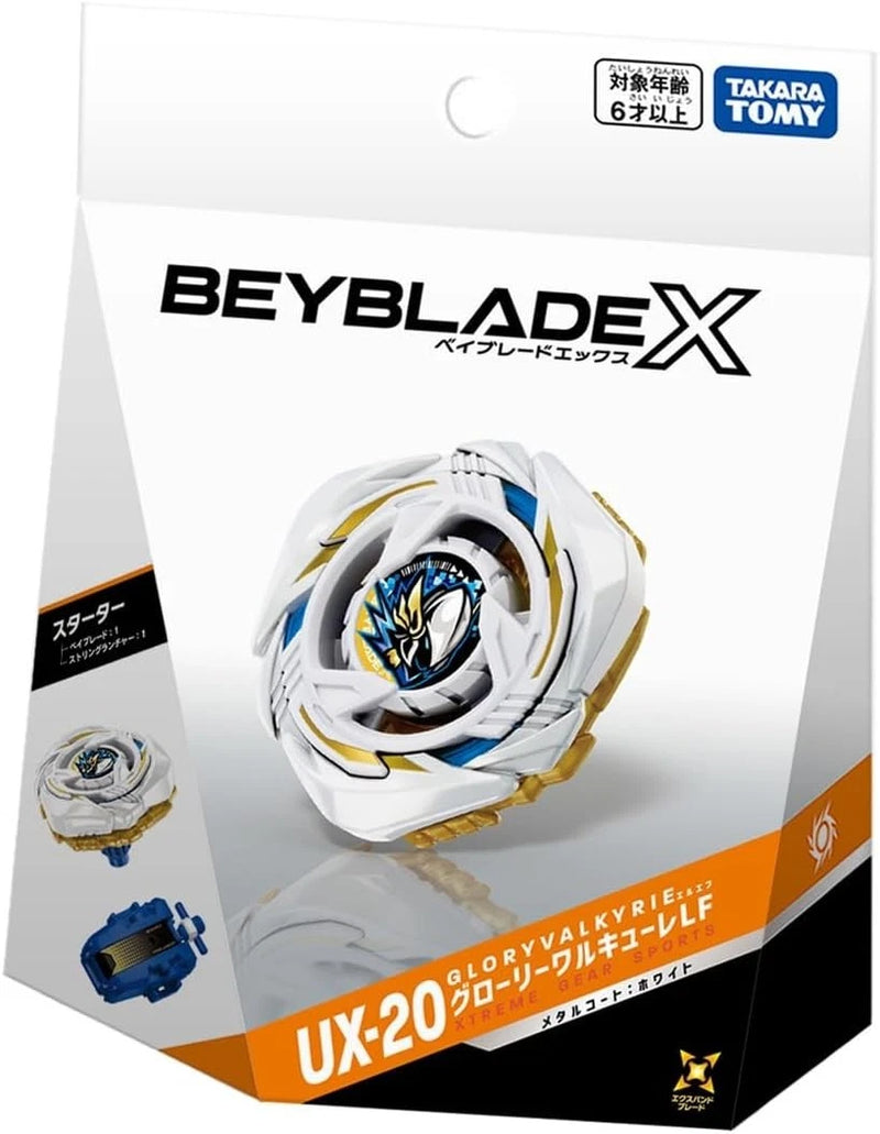 Takara Tomy Beyblade X UX-20 Starter Glory Valkyrie LF JAPAN OFFICIAL