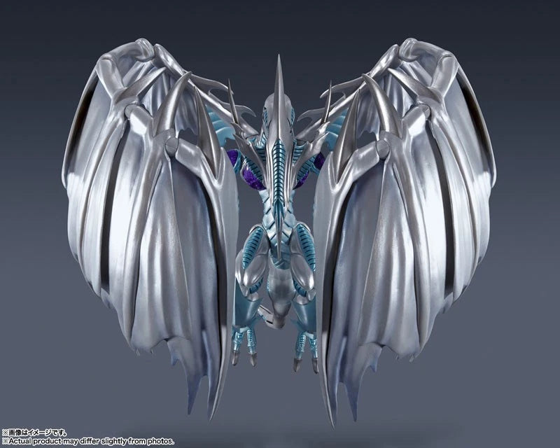 BANDAI S.H.MonsterArts Yu-Gi-Oh! Stardust Dragon Action Figure UFFICIALE GIAPPONE