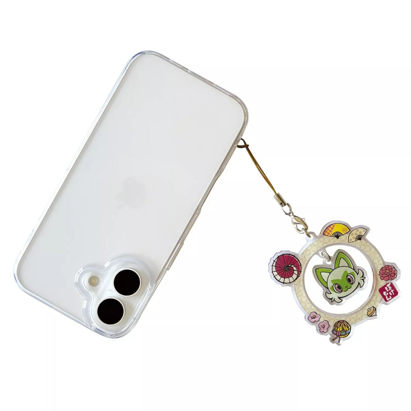 Soporte de correa para anillo de teléfono Pokémon Sprigatito OFICIAL DE JAPÓN