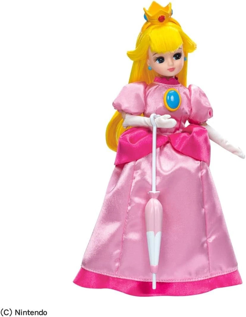 Takara Tomy Licca Chan Super Mario Princess Peach Style Doll JAPAN OFFICIAL