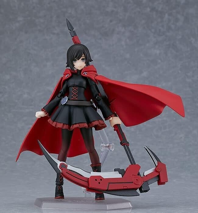 Max Factory Figma Rwby Ice Queendom Ruby Rose Action Figuur Japan Official