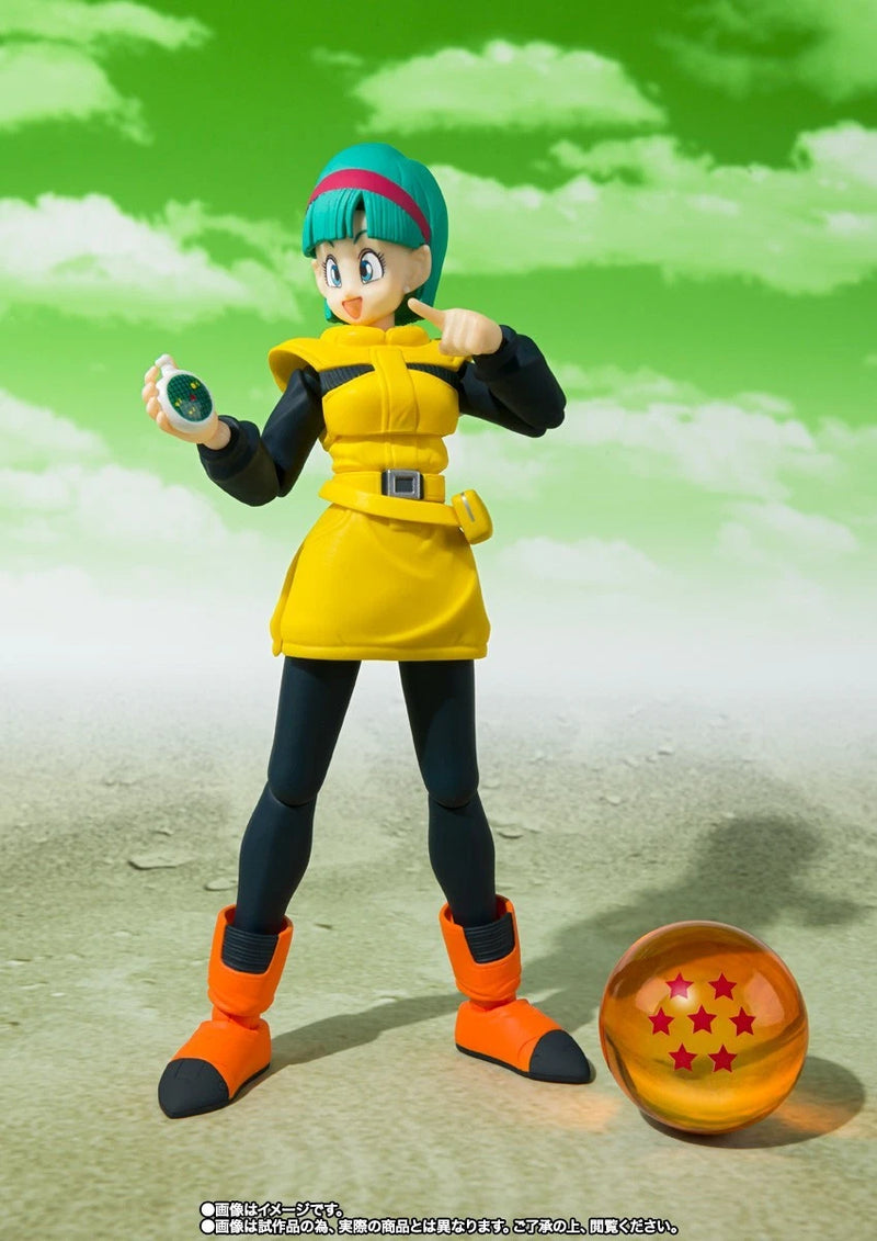 BANDAI S.H.Figuarts Dragon Ball Z Bulma Journey to Planet Namek Action Figure