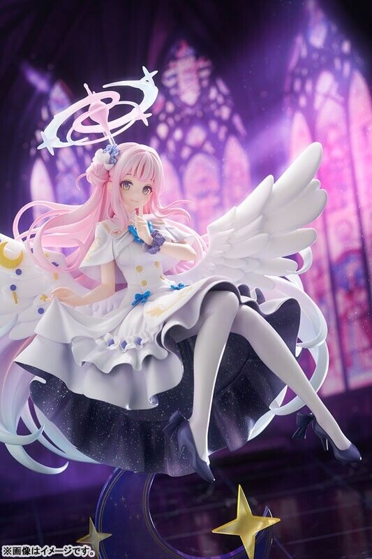 Bom Smile Company Blue Archive Mika 1/7 Figura Japão Oficial do Japão