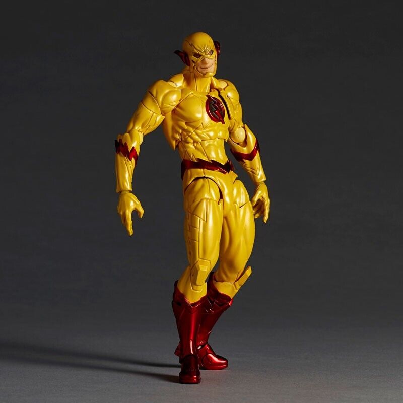 Kaiyodo Revoltech Amazing Yamaguchi Reverse-Flash Action Figure JAPAN OFFICIAL