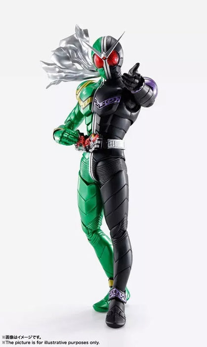 BANDAI S.H.Figuarts Kamen Rider Double Cyclone Joker Action Figure JAPAN