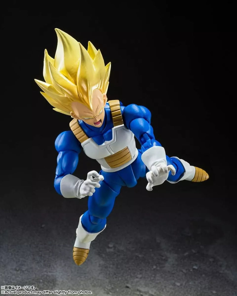 Bandai S.H.FIGUARts Dragon Ball Z Super Saiyan Vegeta Ação Figura Japão