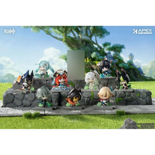 Genshin Impact Senjou no Eishi Trading Figure sumeru Ver. 9Pack Box JAPAN
