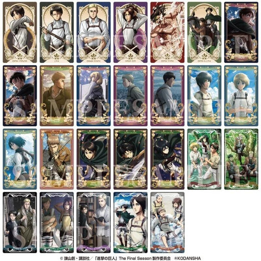 Attack on Titan Arcana Card Collection 9 type Pack Box TCG JAPAN OFFICIAL