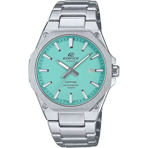 CASIO EDIFICE EFR-S108DJ-2BJF Sapphire Crystal Watch Turquoise Blue Dial JAPAN