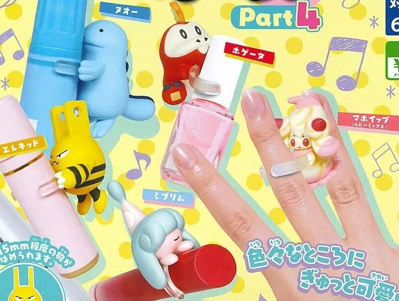 Pokemon Ringyu Parte 4 Todos os 5 tipos definem cápsula de figura brinquedo Japão oficial