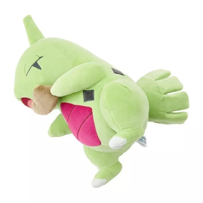 Pokemon Center Original Sleep Motchiri Larvitar Oyasumi Ver. Plush Doll JAPAN