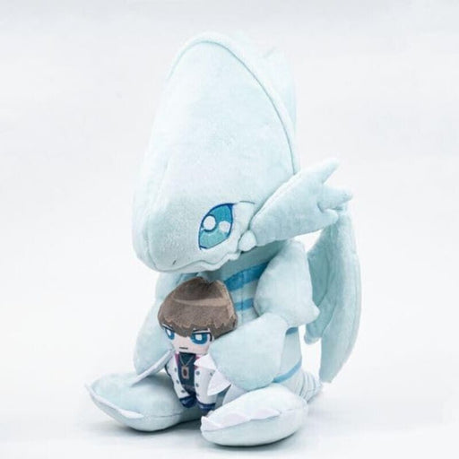 TAITO Yu-Gi-Oh Blue-Eyes White Dragon Kaiba Seto Plush Doll JAPAN OFFICIAL