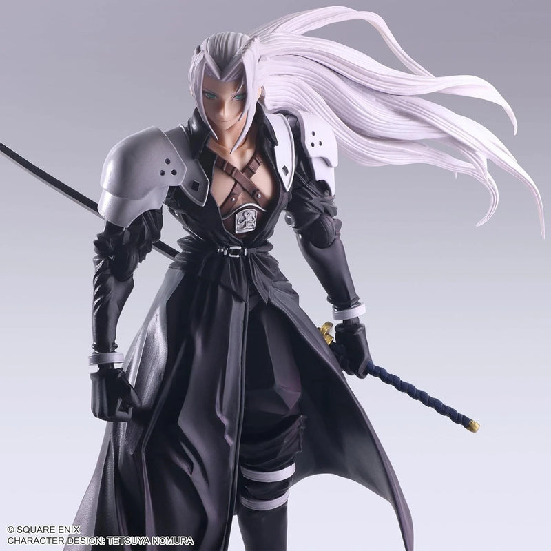 Square Enix Final Fantasy VII Bring Arts Sephiroth Action Figure JAPAN OFFICIAL