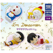 I'm Doraemon I'm Doraemon Sleeping Friend Fig. Set of 4 Gacha Capsule Toy JAPAN