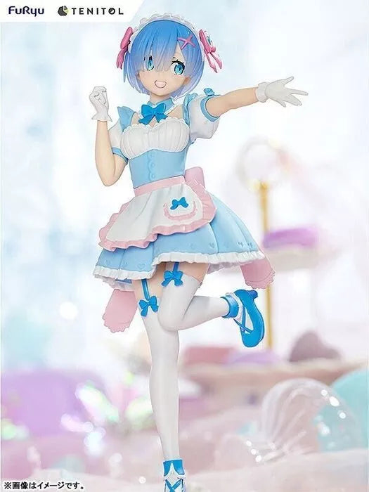 Furyu Tenitol Re: Zero início de vida em outro mundo Rem Yumekawa Maid Figura