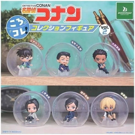 Detective Conan Korokore! Collection Figure Vol. 2 Complete Set Capsule Toy