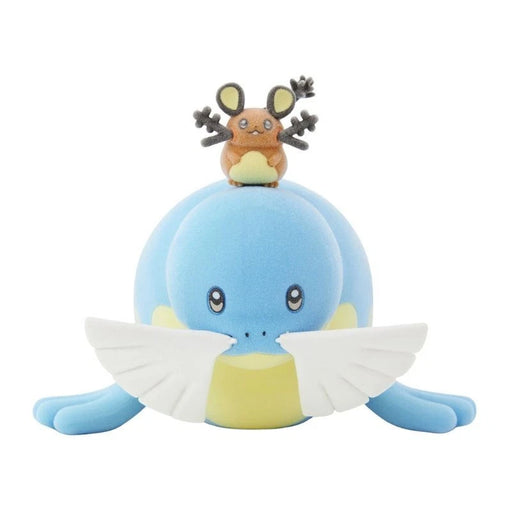 Pokemon Center Original Paperweight Sealeo & Dedenne JAPAN OFFICIAL