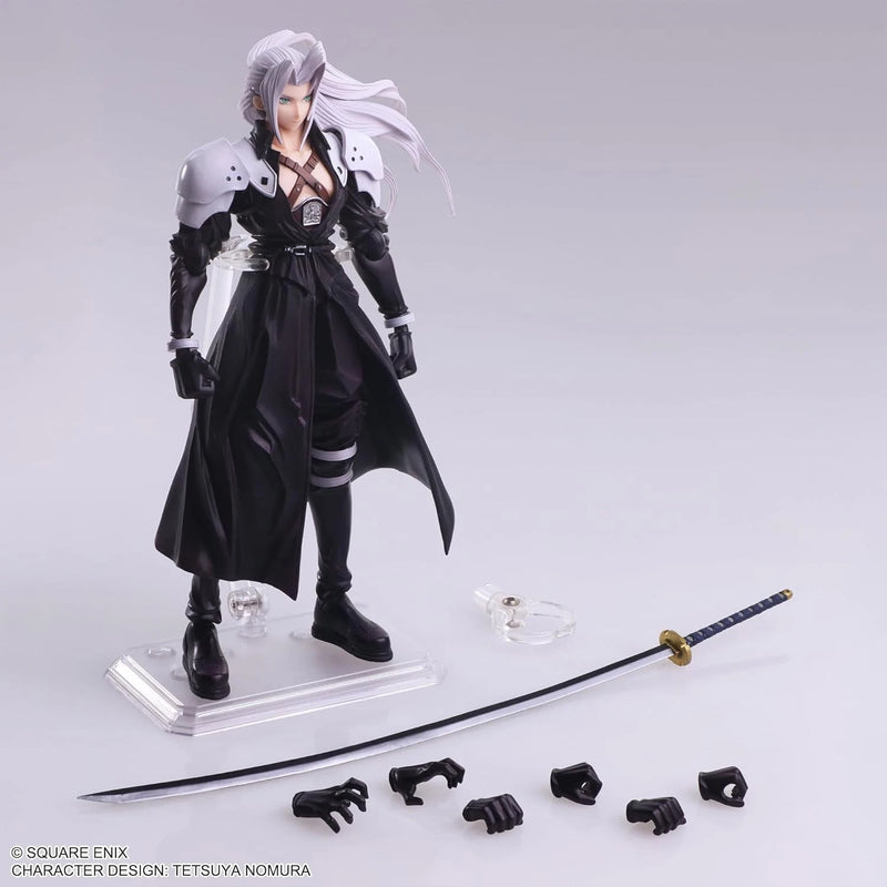 Square Enix Final Fantasy VII Bring Arts Sephiroth Action Figure JAPAN OFFICIAL