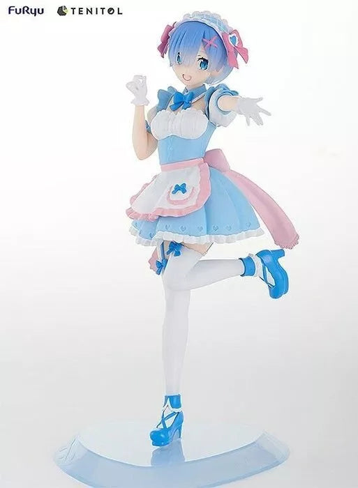 Furyu Tenitol Re: Zero início de vida em outro mundo Rem Yumekawa Maid Figura
