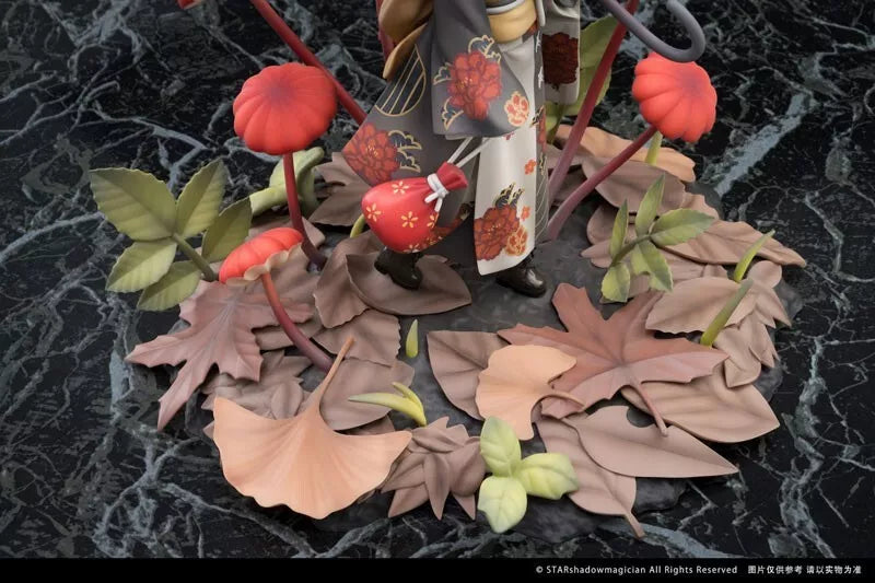 Mushroom Girls Series No.6 Marasmius Haematocephalus 1/1 Figura UFFICIALE DEL GIAPPONE