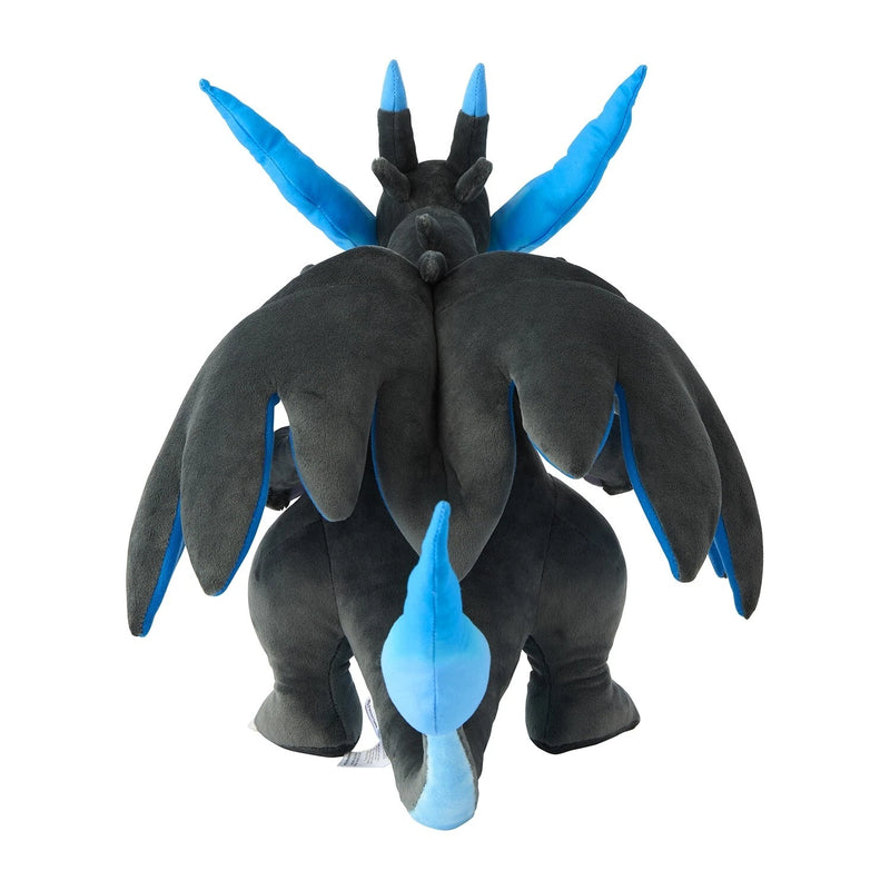 Pokemon Center Original Mega Charizard X Plüschpuppe JAPAN OFFIZIELL