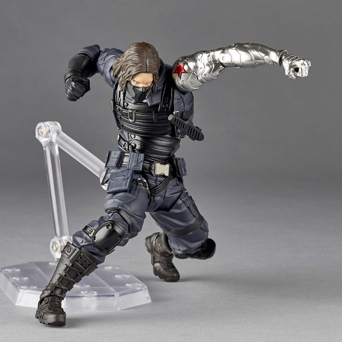 Kaiyodo Revoltech Amazing Yamaguchi Winter Soldier Action Figure JAPAN OFFICIAL