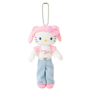 Sanrio Hello Kitty Mascot Holder 1 Sanrio Closet Collection Plush JAPAN OFFICIAL