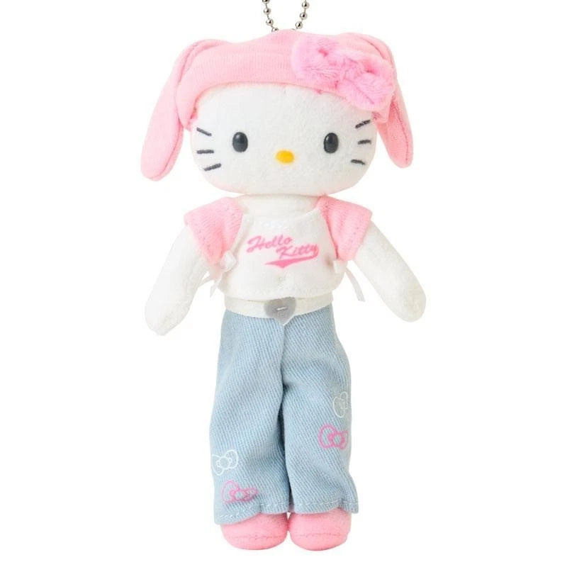 Sanrio Hello Kitty Mascot Holder 1 Sanrio Closet Collection Plush JAPAN OFFICIAL