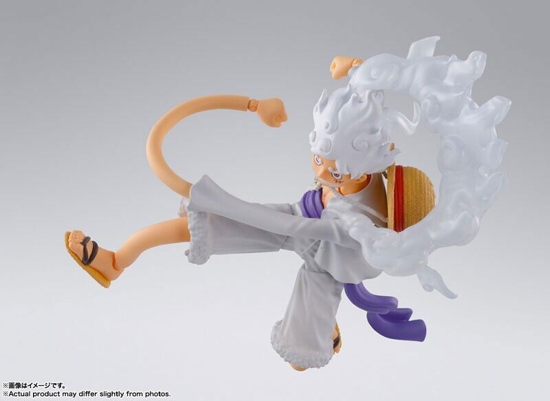 BANDAI S.H.Figuarts ONE PIECE Monkey D. Luffy Gear 5 Action Figure JAPAN