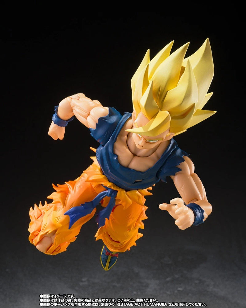S.H.Figuarts Dragon Ball Z Super Saiyan Son Goku Fighter of Rage Action Figure