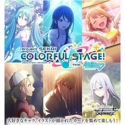 Weiss Schwarz Hatsune Miku Colorful Stage! Vol.2 Booster Pack Box TCG JAPAN