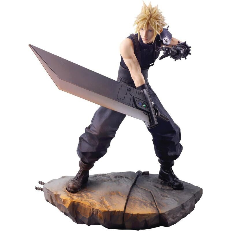 Square Enix Final Fantasy VII Rebirth STATIC ARTS Cloud Strife Figure JAPAN