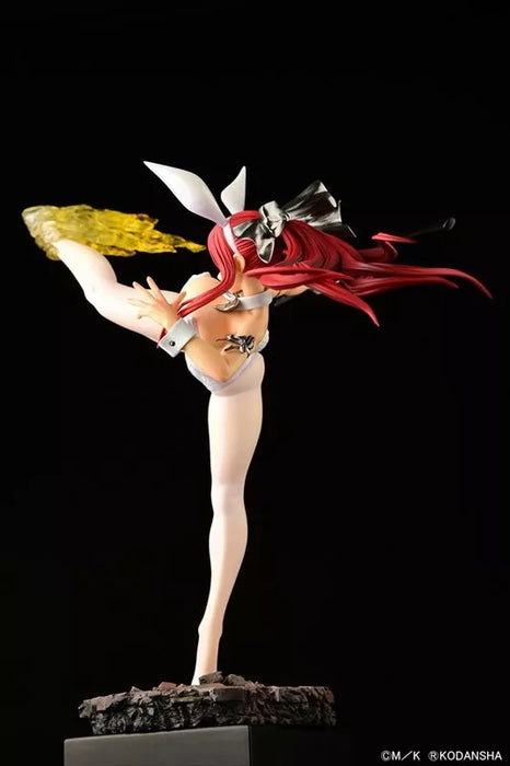 Fairy Tail Erza Scarlet High Kick ver. White Rabbit 1/6 Figure JAPAN OFFICIAL