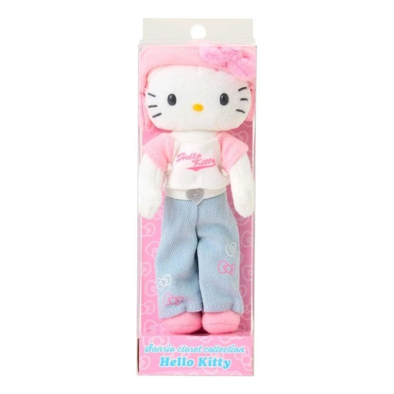 Sanrio Hello Kitty Mascot Holder 1 Sanrio Closet Collection Plush JAPAN OFFICIAL