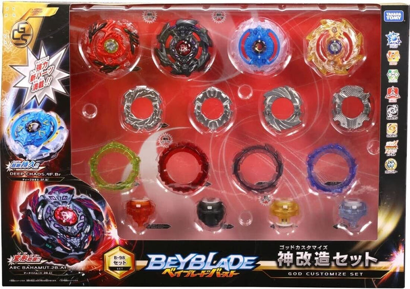 Takara Tomy Beyblade Burst B-98 God Personalize Set Japan ufficiale